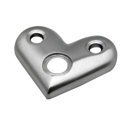 Nadpájacia platňa na trubku ø 42,4 mm, brúsená AISI 304 Nadpájacia platňa na trubku ø 42,4 mm, brúsená AISI 304
